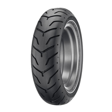 Dunlop D407 bagdæk 180/65B16 81H – smal hvid sidevæg