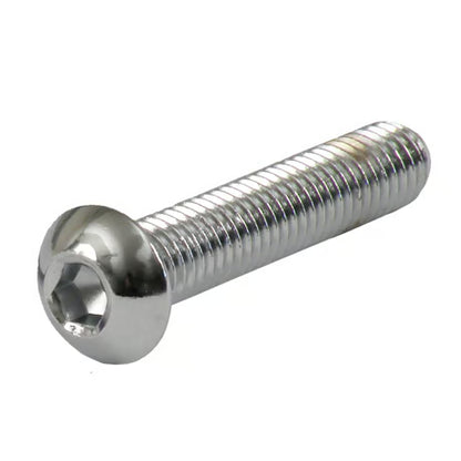 M8 x 35mm buttonhead bolt, chrome Item No: 523554
