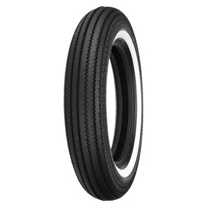 Shinko E270 Whitewall Klassisk Fordæk – 4.00-19 61H (Tube Type)