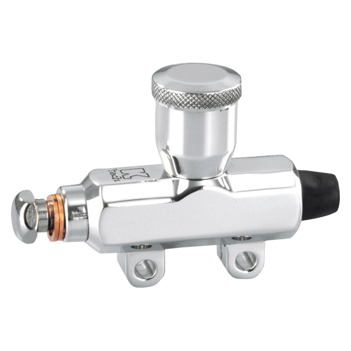 Kustom Tech K-Tech hydraulisk hovedcylinder til bagbremse, poleret