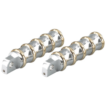 K-Tech Vintage-fodhvilere i poleret aluminium og messing