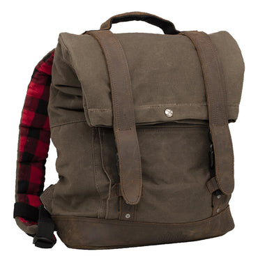 Burly Roll Top-rygsæk – Dark Oak