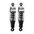 Burly, Slammer 10.5" lowering shocks. Chrome Item No: 533307