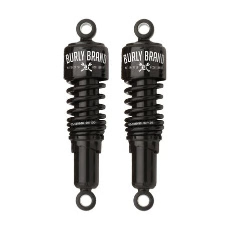 Burly, Slammer 10.5" lowering shocks. Black Item No: 533308