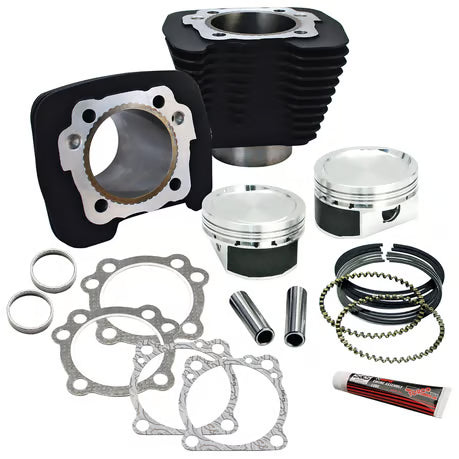 S&S, 883-1200 XL big bore conversion cyl. & piston kit Item No: 536320