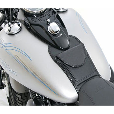 Mustang tankcover med lomme – sort