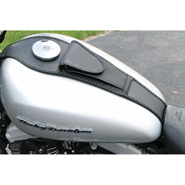 Mustang tankpanel med lomme – sort