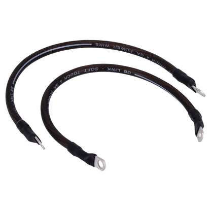 NAMZ batterikabelsæt, sort, 38 cm