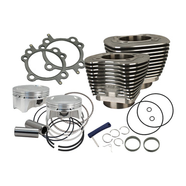 S&S 88” til 100” cylinder- og stempelsæt, sort