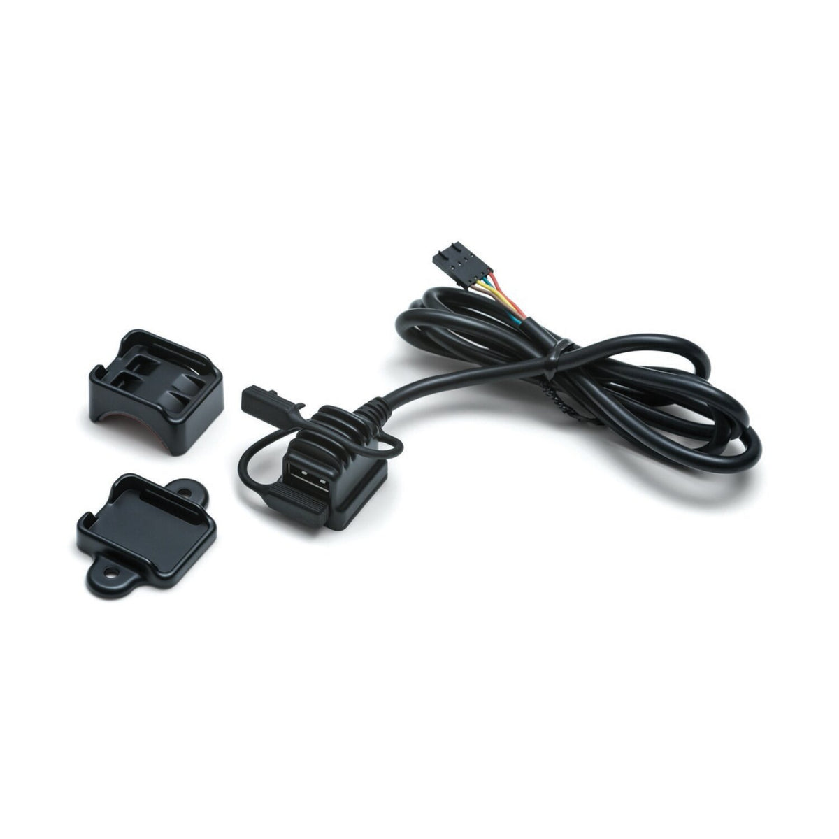 Kuryakyn USB-oplader til styr – sort