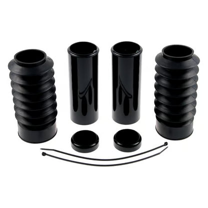 Cult-Werk, 6-piece fork tube cover kit. Gloss black Item No: 559340