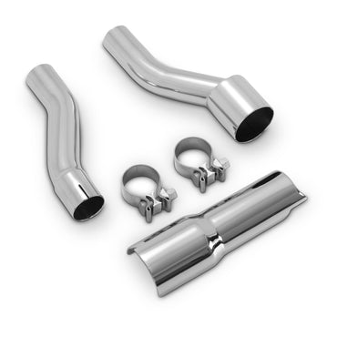 Vance & Hines Power Dual trike-adapterkit, krom