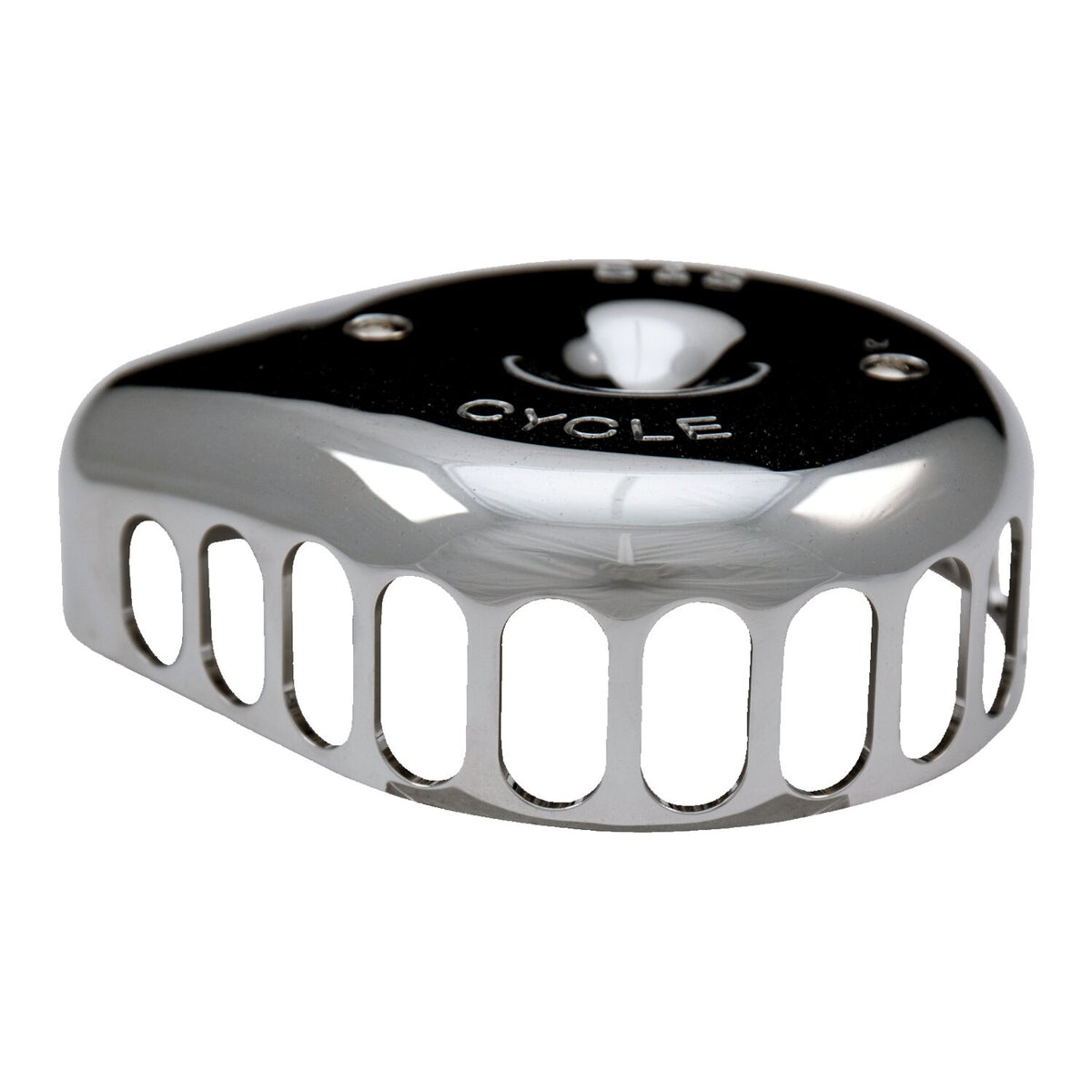 S&S Mini Teardrop Stealth luftfilterdæksel, krom