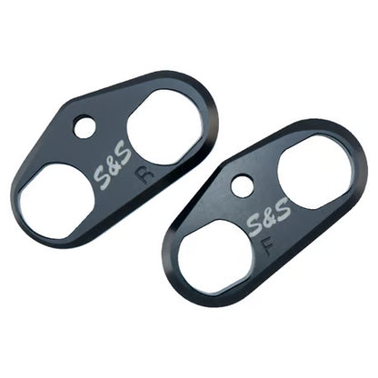 S&S Billet Ventilløfterstyr (Tappet Cuffs) – CNC-fræset Aluminium til Harley-Davidson Milwaukee-Eight