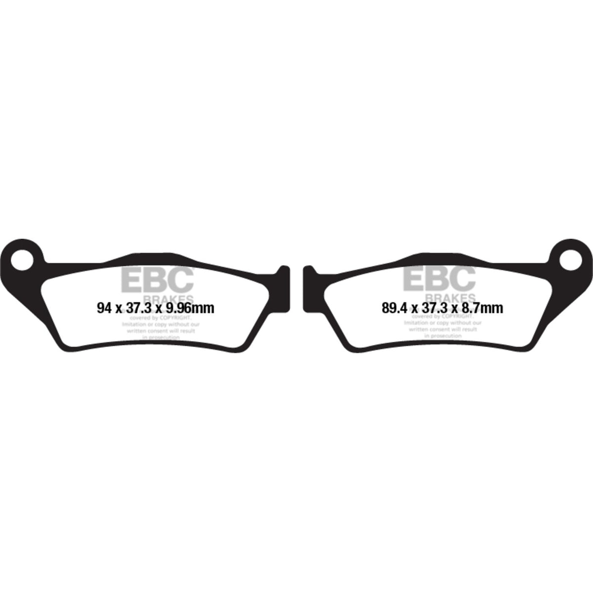 EBC Double-H sinterbremseklodser