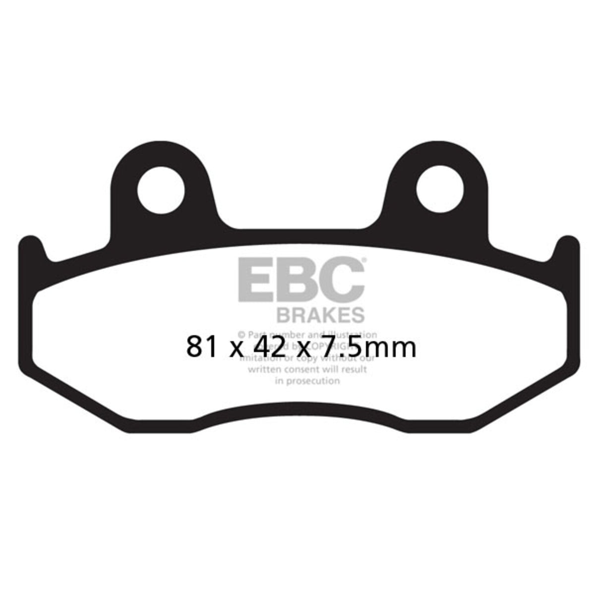 EBC Carbon X / TT bremseklodser