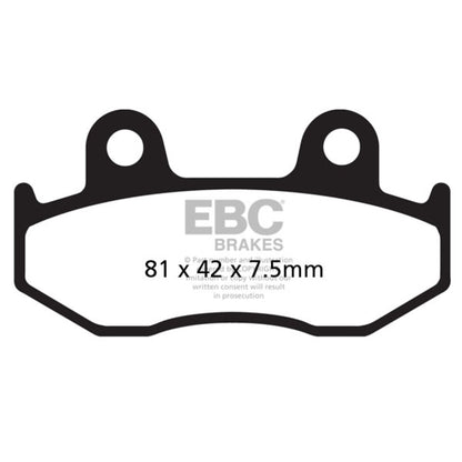 EBC Carbon X / TT bremseklodser