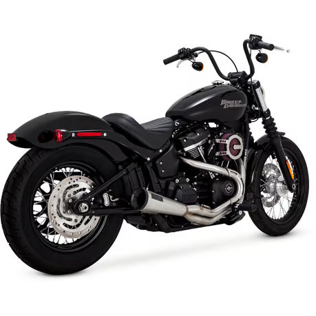 Vance & Hines, stainless 2-1 Upsweep exhaust Item No: 569761