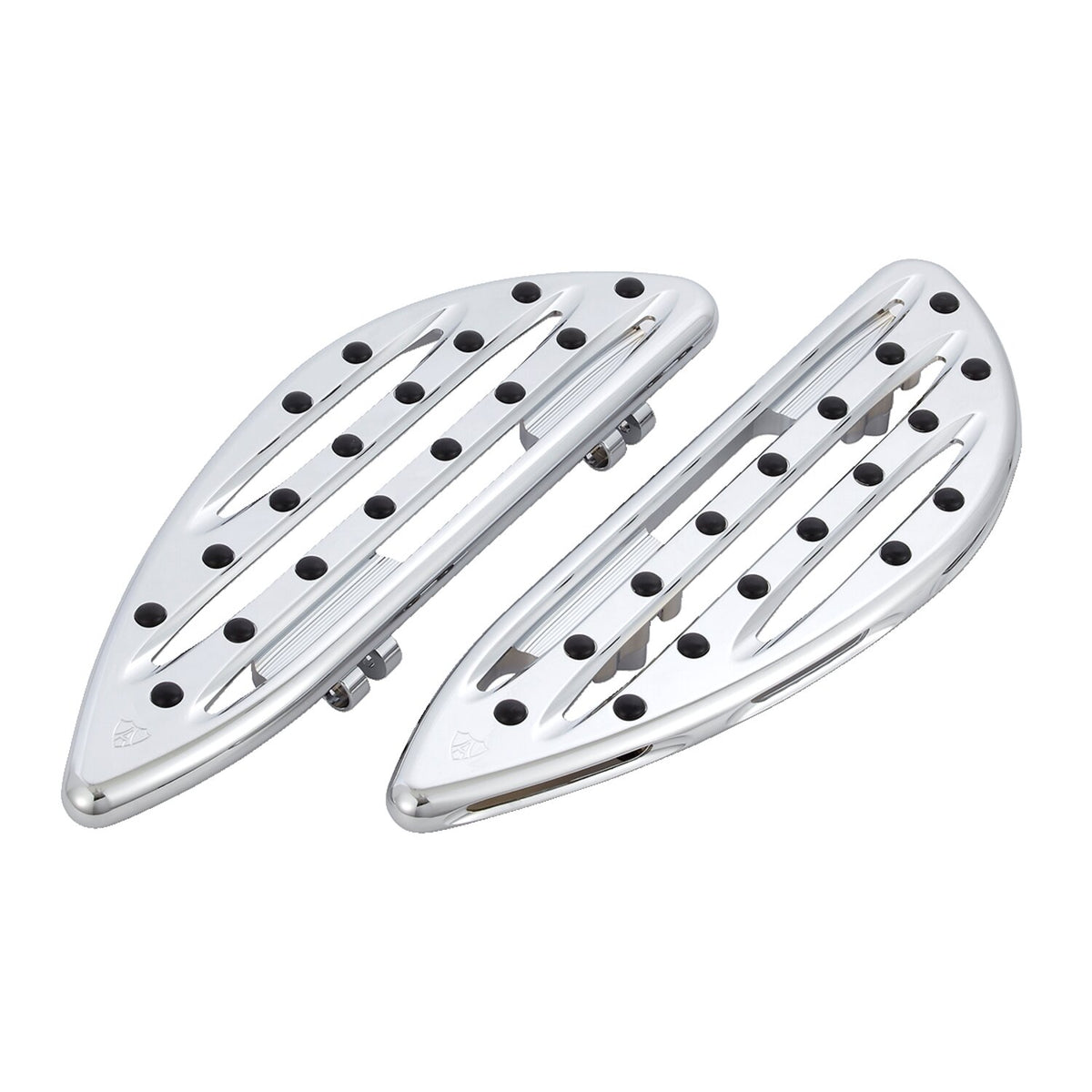 Arlen Ness Deep Cut førerfodbrætter, krom