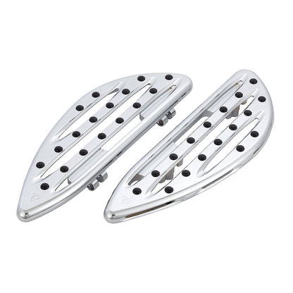 Arlen Ness Deep Cut førerfodbrætter, krom