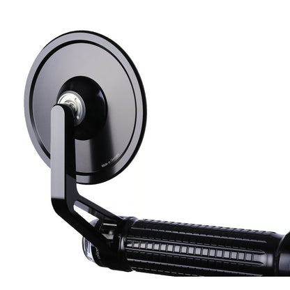 Motogadget mo.view Cafe Glasløst Styrendespejl – Sort Aluminium (H/V)