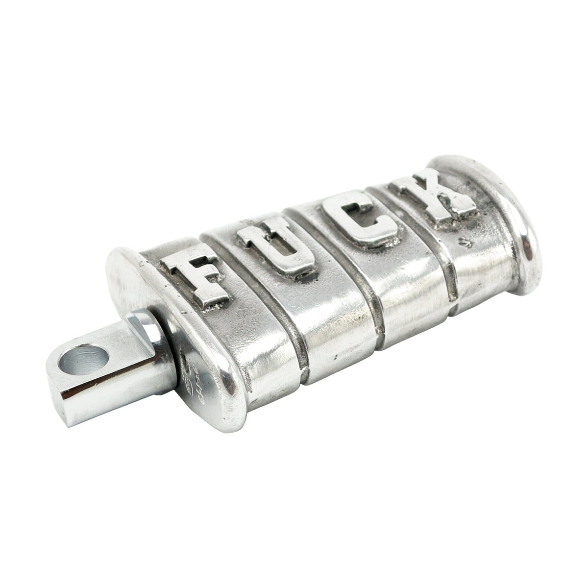 Wannabe Choppers kickstarterpedal ‘Fuck’ i støbt aluminium