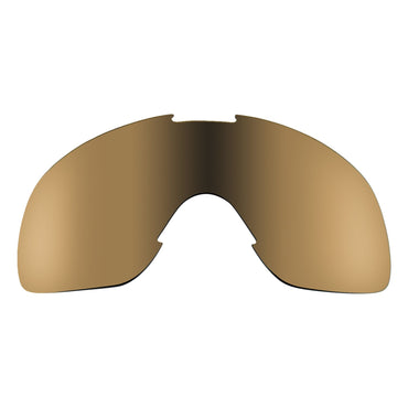Biltwell Overland gogglelinse – gold mirror brown