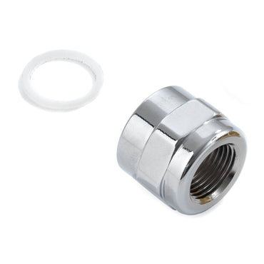 Kustom Tech adapter i forkromet messing