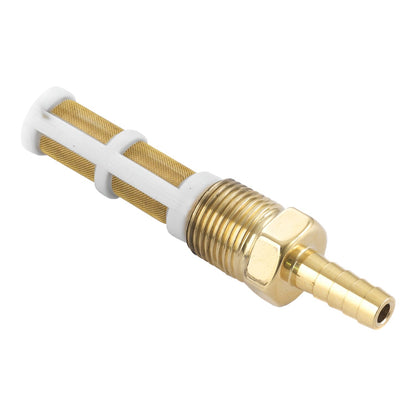 Kustom Tech brændstofslangestuds 3/8" NPT, poleret messing