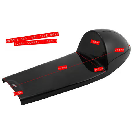 Motone, universal seat pan 'Cafe Racer' black Item No: 575410