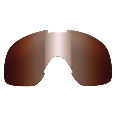 Biltwell Overland goggles-linse, kromspejl brun