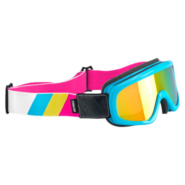 Biltwell Overland 2.0 Tri-Stripe Jet Boat goggles