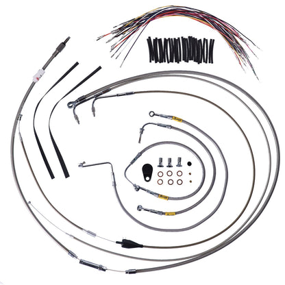Burly Bagger kabel- og ledningssæt, 15"