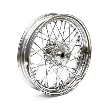 3.00 x 16 wheel 40 spokes chrome Item No: 578477