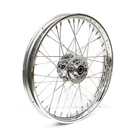 2.15 x 21 front wheel 40 spokes chrome Item No: 578520