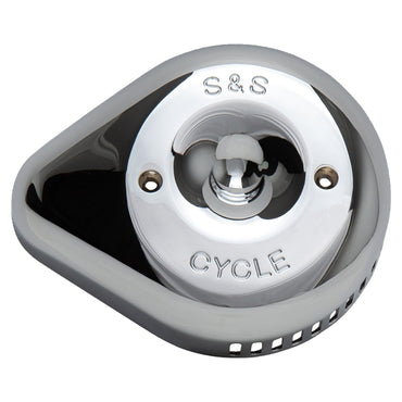 S&S Stealth Teardrop Slasher luftfilterdæksel – krom