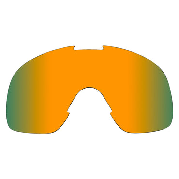 Biltwell Overland goggles linse – lime mirror brown