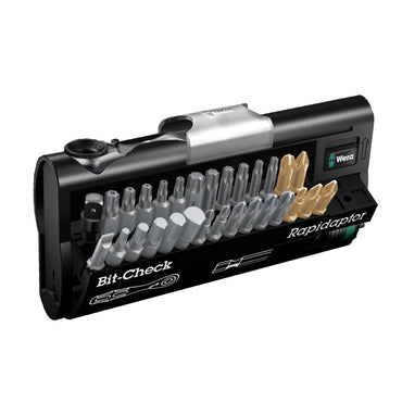 Wera Zyklop Mini 1 skraldesæt 1/4", metrisk – 30 dele