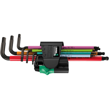 Wera 950/7 Hex-Plus Multicolor magnetisk unbrakonøglesæt, 7 dele