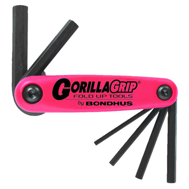 Bondhus GorillaGrip foldbart unbrakonøglesæt, metrisk