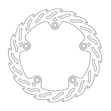 Moto-Master Flame fast bremseskive