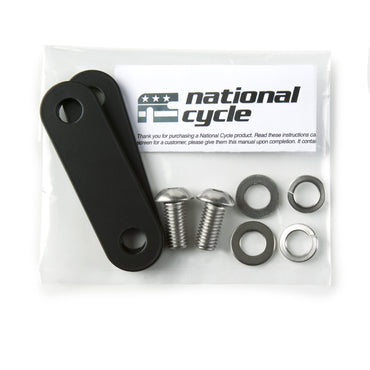 National Cycle Paladin® Comfort bars monteringssæt 76 mm, sort