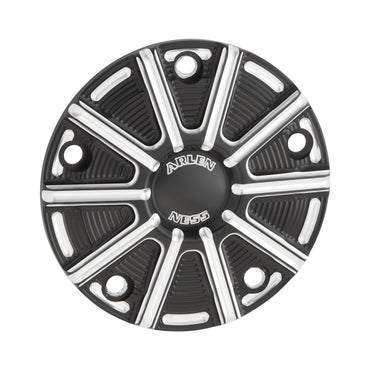 Arlen Ness 10-Gauge point cover – Black Contrast
