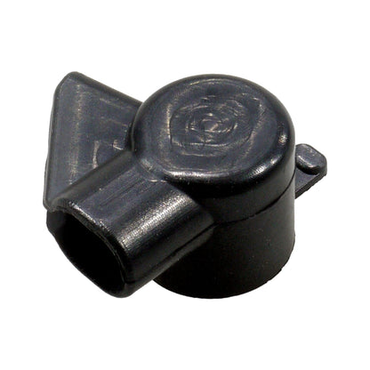 MCS batterikabelhætte i sort gummi