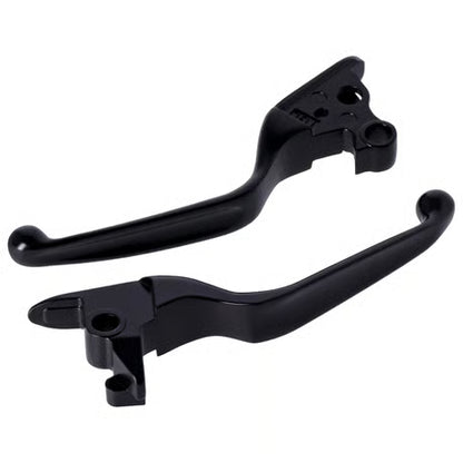 Handlebar Lever Kit – Wide Blade (Sort) | Harley Softail 18-24