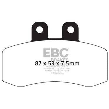 EBC organiske bremseklodser