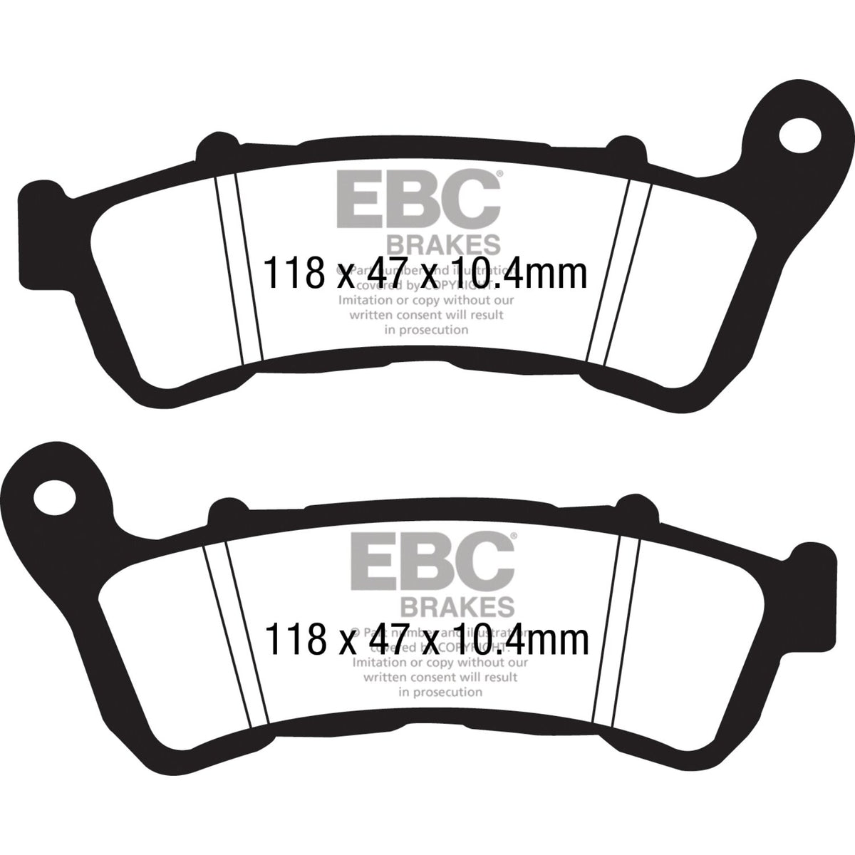 EBC Double-H sinterbremseklodser
