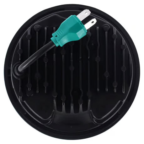 Bright, 5-3/4" LED headlamp unit. Black Item No: 593571