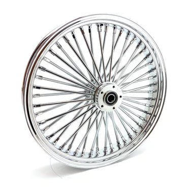 MCS Radial 48 Fat Spoke Forhjul (3.50 x 21 SF, Krom)