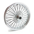 MCS radial 48 fat spoke front wheel 3.50 x 21 SF chrome Item No: 593576